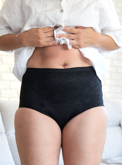 Absorbent incontinence panties